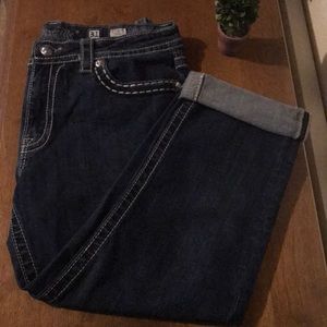 Miss Me Capri Boyfriend Jeans